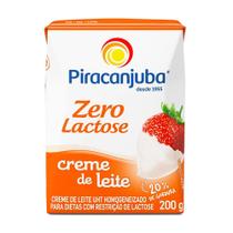 Creme de Leite Zero Lactose Piracanjuba 200g