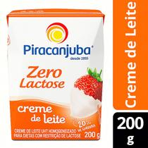 Creme De Leite Zero Lactose Piracanjuba 200g