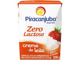 Creme de Leite Zero Lactose Piracanjuba 200g
