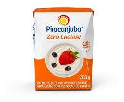 Creme De Leite Zero Lactose Piracanjuba 200g