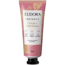 Creme de Mãos Eudora Instance Cereja e Amêndoas 30g