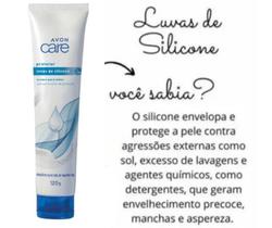 Creme de Mãos Luva de Silicone 120g - Avon Creme de Mãos Luva de Silicone 120g - Avon