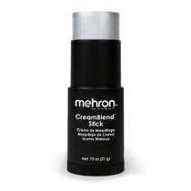 Creme de maquiagem Blend Stick Mehron Face Paint 21g Silver