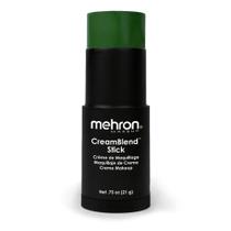Creme de maquiagem Blend Stick Mehron Face Paint 7,5 oz (21g) Verde