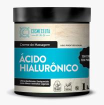 Creme de massagem ácido hialurônico 1 kg - Cosmeceuta