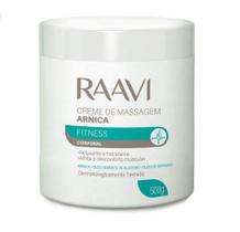 Creme De Massagem Arnica 500g Raavi