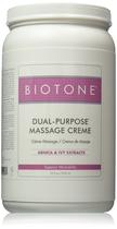 Creme de massagem Biotone de dupla finalidade 2L com extrato de arnica