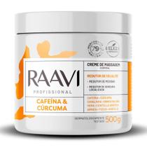 Creme de Massagem Cafeína & Cúrcuma Raavi 500g - Original