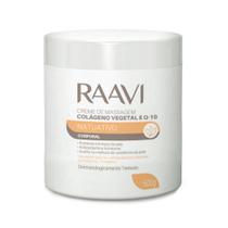 Creme De Massagem Colágeno Vegetal E Q-10 Raavi 500G