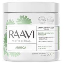 Creme de Massagem Corporal Arnica 500g Raavi