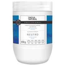 Creme De Massagem Corporal Dagua Natural Neutro 650g Sem Perfume Hidratação