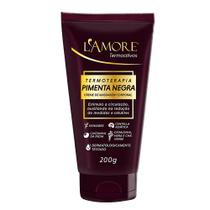 Creme de Massagem Corporal Ideal Pimenta Negra L' Amore 200g