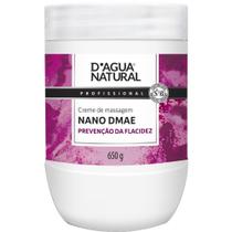 CREME DE MASSAGEM CORPORAL NANO DMAE 650G D'agua natural
