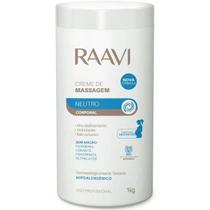 Creme de Massagem Corporal Raavi Neutro 1kg