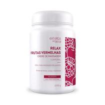 Creme de Massagem Corporal Relax Frutas Vermelhas Extratos da Terra 1kg Creme de Massagem Corporal Relax Frutas Vermelhas Extratos da Terra 1kg