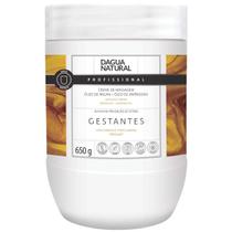 Creme de Massagem Dagua Natural Óleo de Argan e Amêndoas 650g Ultra Hidratação e Prevenção Estrias