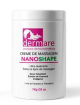 Creme de massagem dermare nanoshape 1kg