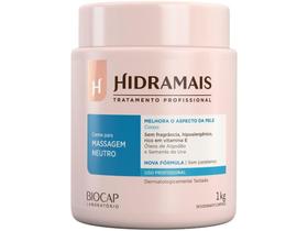 Creme de Massagem Hidramais Profissional Neutro - 1kg