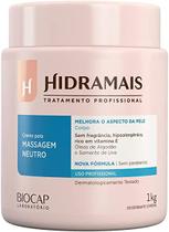 Creme de Massagem Hidramais Profissional Neutro - 1kg