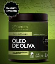 Creme de massagem óleo de oliva 1kg cosmeceuta