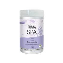 Creme De Massagem Relaxante SPA Lavanda 1Kg D'Água Natural