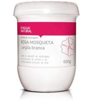 Creme de Massagem Rosa Mosqueta e Argila Branca 650g - Dagua Natural