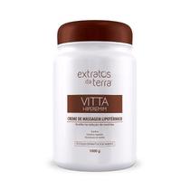 Creme de Massagem Vitta Hiperemim Lipotermico Extratos da Terra 1kg Creme de Massagem Vitta Hiperemim Lipotermico Extratos da Terra 1kg
