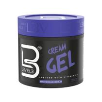 Creme de modelagem de cabelo L3 Level 3 Creme Gel 500ml para homens Creme de modelagem de cabelo L3 Level 3 Creme Gel 500ml para homens