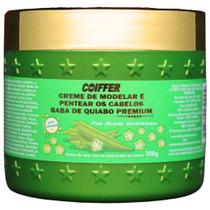 Creme de Modelar e Pentear Baba de Quiabo Premium Coiffer 350g