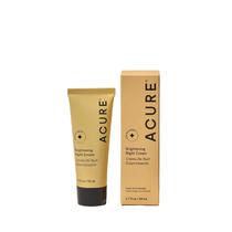 Creme de noite Acure Brightening 50mL 100% vegano com óleo de argan Creme de noite Acure Brightening 50mL 100% vegano com óleo de argan