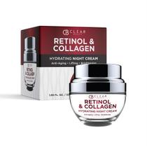 Creme de noite Clear Beauty Retinol Colágeno 50 ml sem crueldade