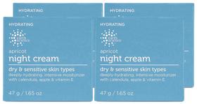 Creme de noite Earth Science Apricot com damasco hidratante 50mL