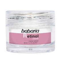 Creme de noite hidratante facial Babaria Retinol 50mL com ácido Creme de noite hidratante facial Babaria Retinol 50mL com ácido