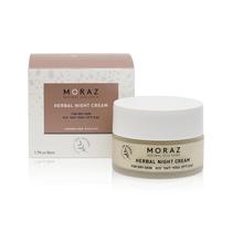 Creme de noite Moraz Herbal Anti Aging 50mL com extrato de alecrim Creme de noite Moraz Herbal Anti Aging 50mL com extrato de alecrim