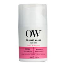 Creme de noite Organic Works Hidratação Diária Renovação 50mL