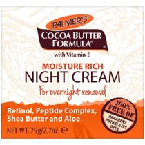 Creme de noite Palmer's Cocoa Butter Moisture Rich 75g, pacote com 6 Creme de noite Palmer's Cocoa Butter Moisture Rich 75g, pacote com 6