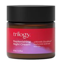 Creme de noite Trilogy Replenishing com Glycablend e CoQ10 60 ml