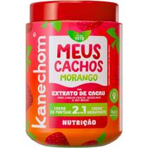 Creme de Nutrição Kanechom Morango com Extrato de Cacau 2 em 1 1kg