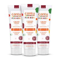 Creme de ondulação Cantu Care para crianças com manteiga de karité 240 mL (x3)
