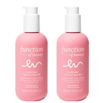 Creme de ondulação FUNCTION OF BEAUTY Super Shape Curly Hair, pacote com 2 unidades