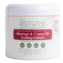Creme de ondulação Hollywood Curl Óleo de Moringa e Rícino 480 ml Creme de ondulação Hollywood Curl Óleo de Moringa e Rícino 480 ml