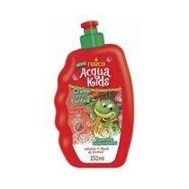 Creme de Pentear Acqua Kids Morango Cabelos Lisos e Finos 250ml - Nazca