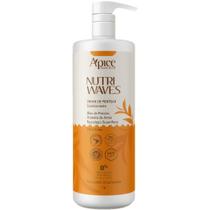 Creme De Pentear Apice Nutri Waves Condicionante Capilar Filtro Solar Curvaturas Vegano Grande 1L
