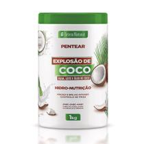 Creme De Pentear Beleza Natural Explosão De Coco 1kg