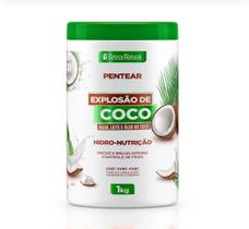 Creme De Pentear Beleza Natural Explosão De Coco Hidro 1Kg