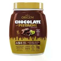 Creme de Pentear Chocolate E Pistache 5 em 1 Origem 1KG Creme de Pentear Chocolate E Pistache 5 em 1 Origem 1KG