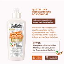 Creme de Pentear Coco Poderoso DaBelle Hair 270g