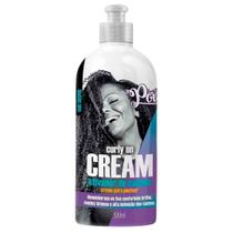 Creme De Pentear Curly On Cream Soul Power Ativador De Cachos Vegano 500g
