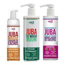 Creme De Pentear Encrespando Juba+ Mousse+ Co Wash Widi Care