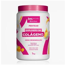 Creme De Pentear Explosão De Colágeno 1kg - Beleza Natural